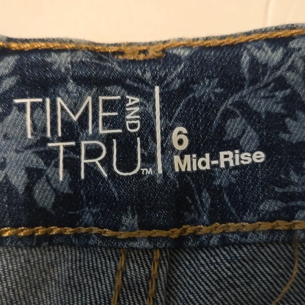 Floral Denim Women's Shorts